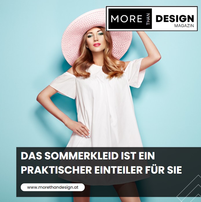 Das Sommerkleid ist ein praktischer Einteiler für Sie