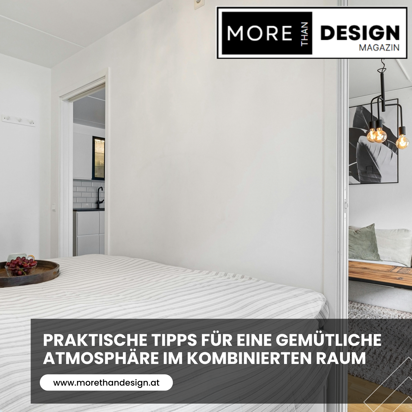 Praktische Tipps für eine gemütliche Atmosphäre im kombinierten Raum