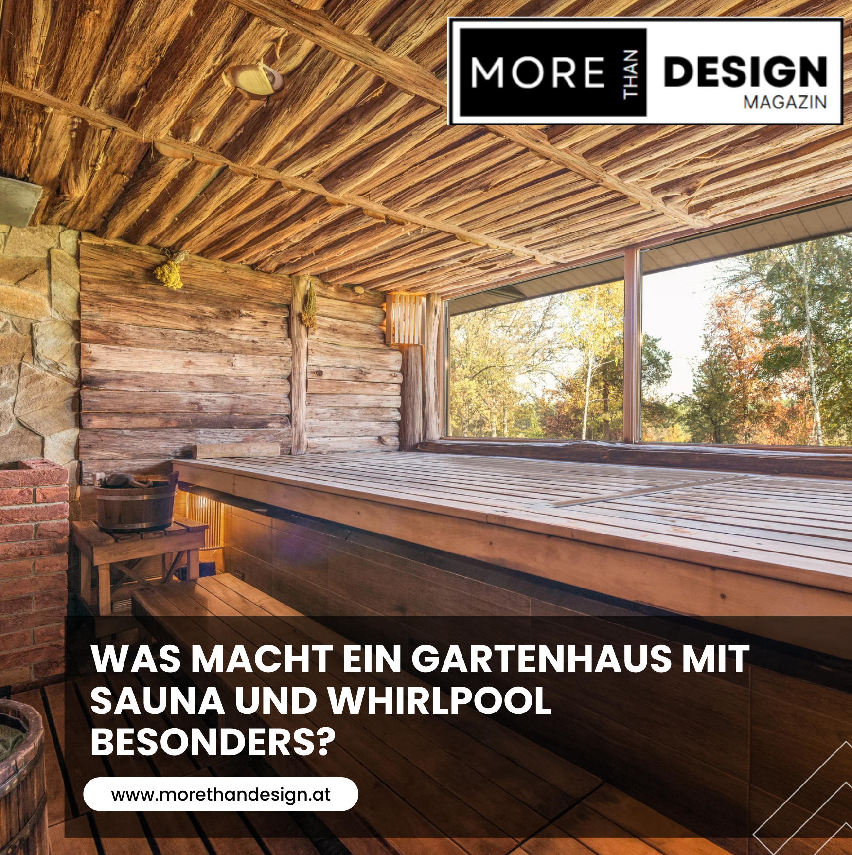 Was macht ein Gartenhaus mit Sauna und Whirlpool besonders?