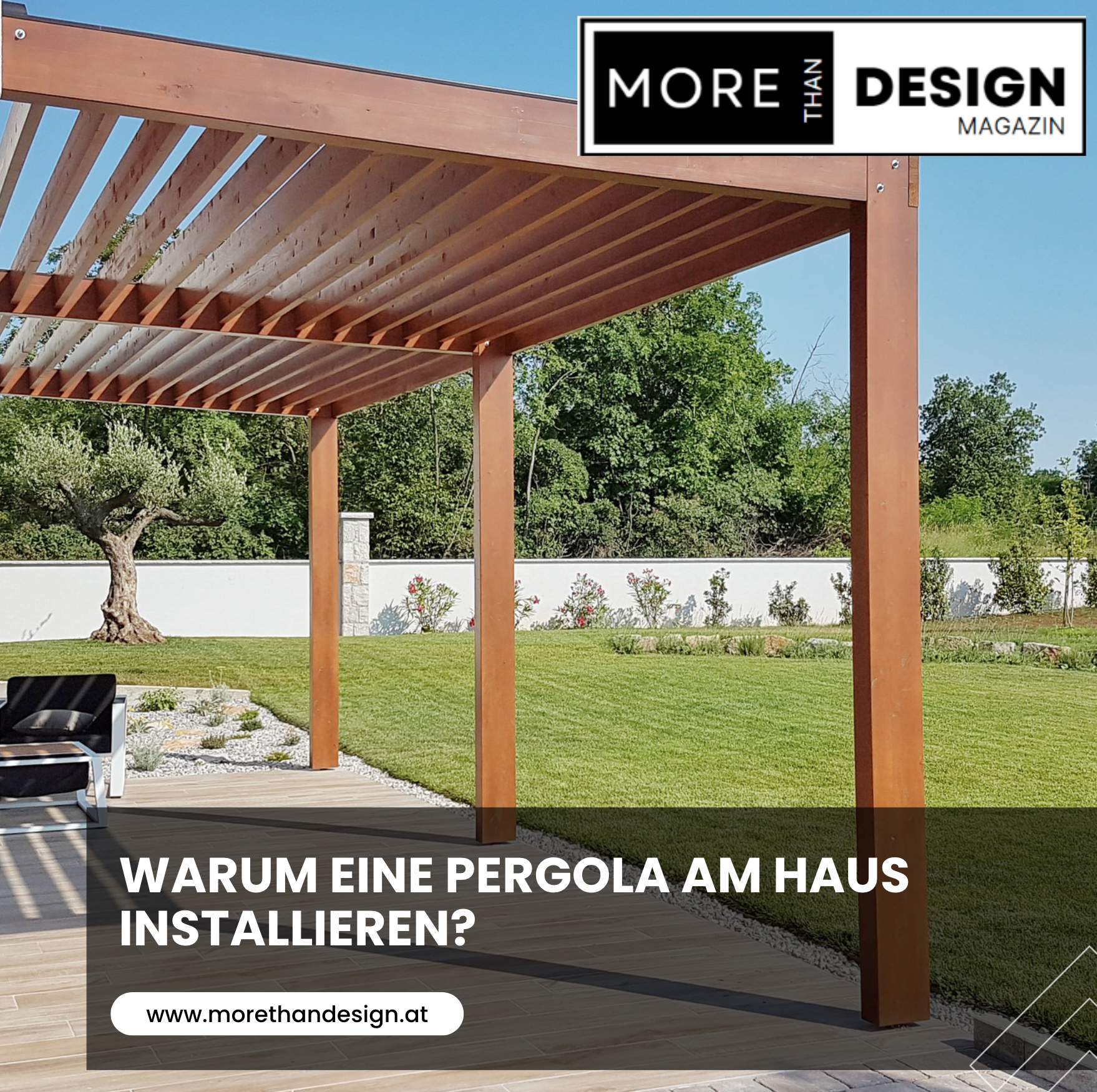 Warum eine Pergola am Haus installieren?