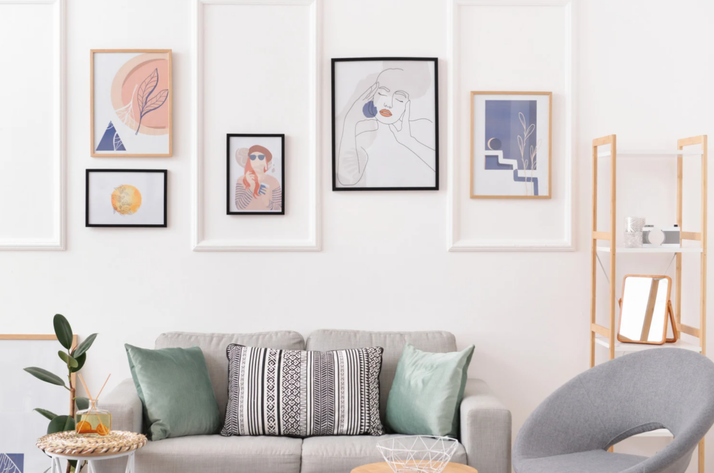 Bilder richtig anordnen: der ultimative Guide für eine harmonische Wandgestaltung