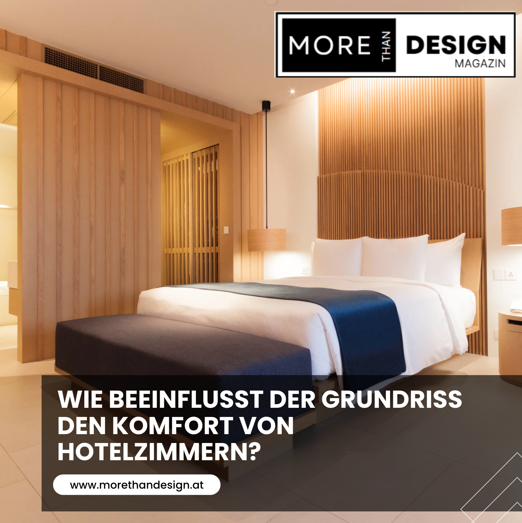 Wie beeinflusst der Grundriss den Komfort von Hotelzimmern?