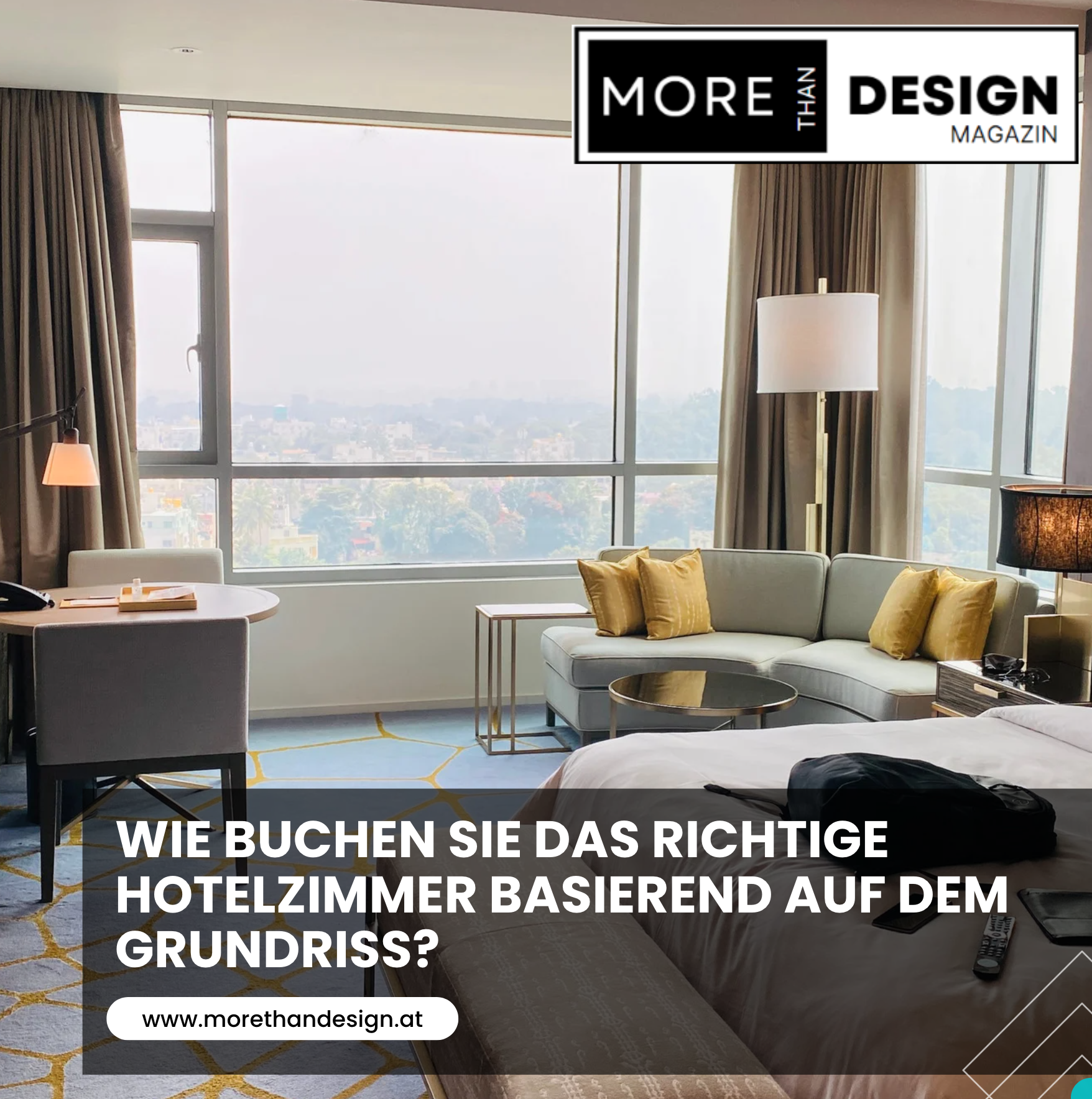 Wie buchen Sie das richtige Hotelzimmer basierend auf dem Grundriss?