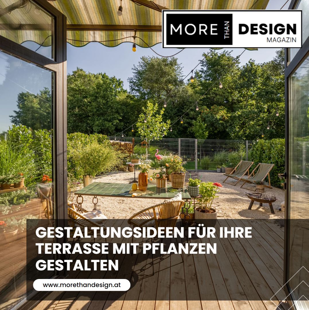 Gestaltungsideen für Ihre Terrasse mit Pflanzen gestalten