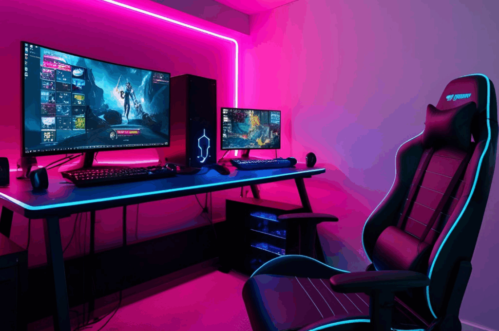 Abstellraum zur Gaming-Oase