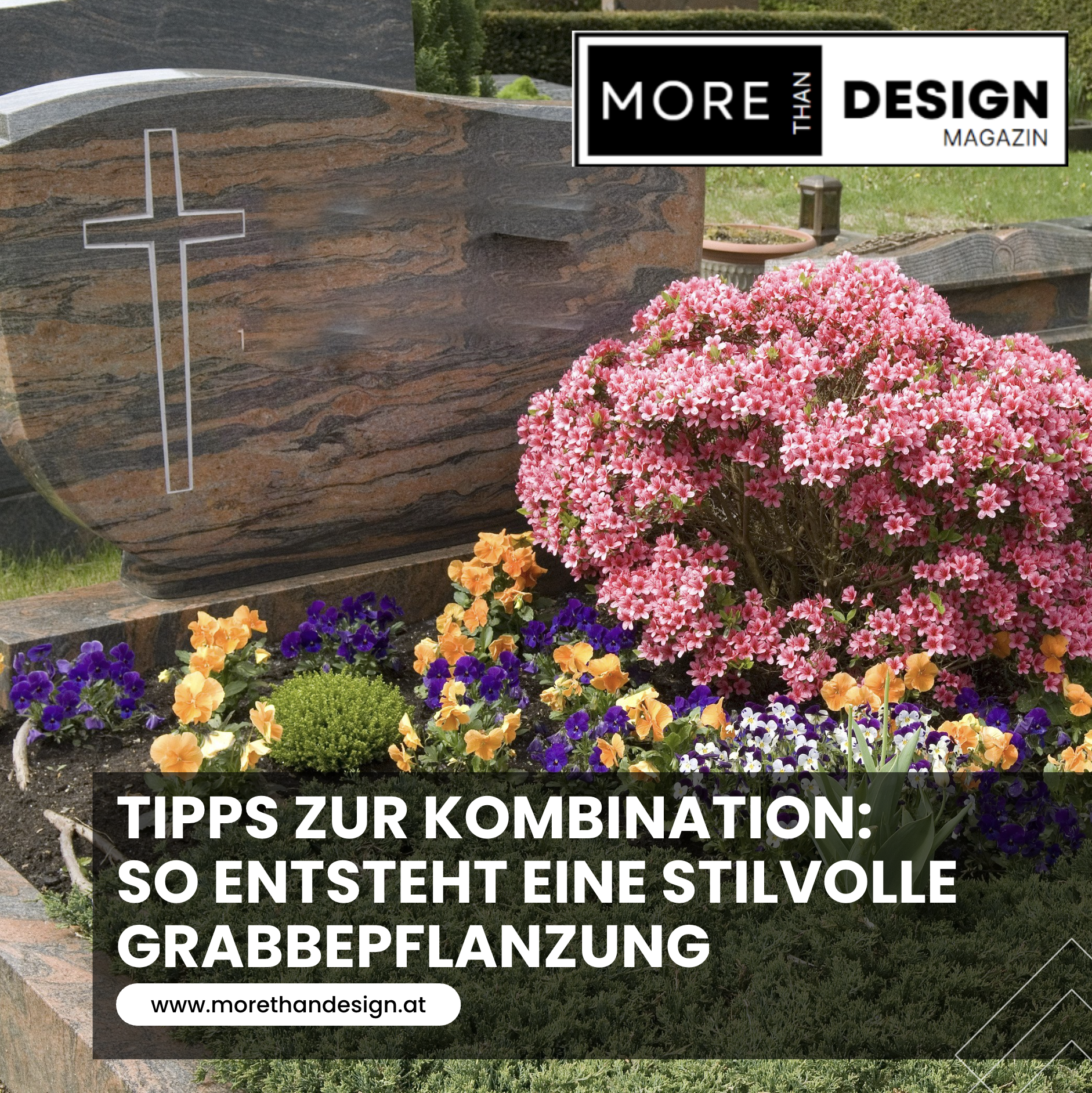 Tipps zur Kombination: So entsteht eine stilvolle Grabbepflanzung