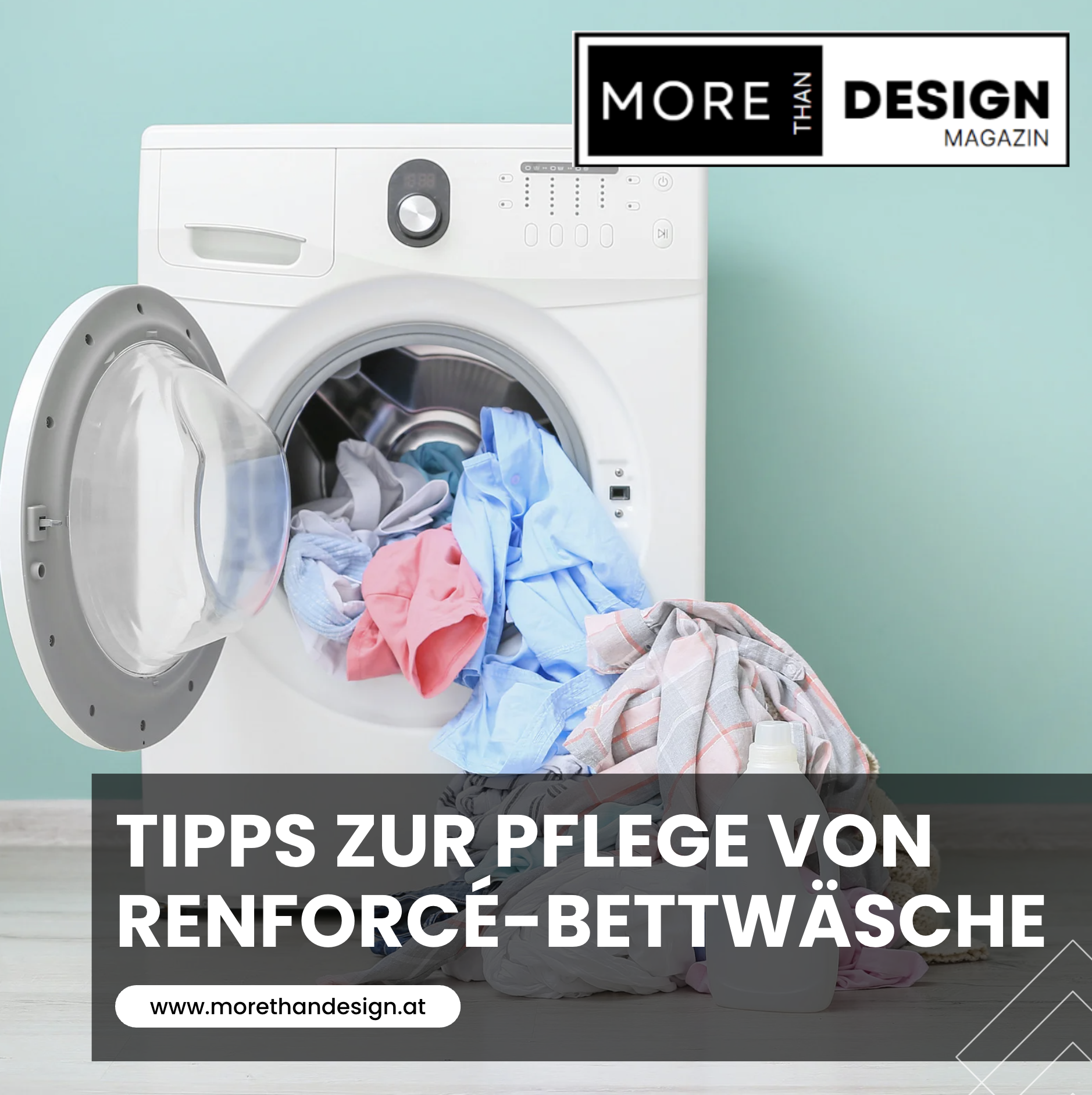 Tipps zur Pflege von Renforcé-Bettwäsche
