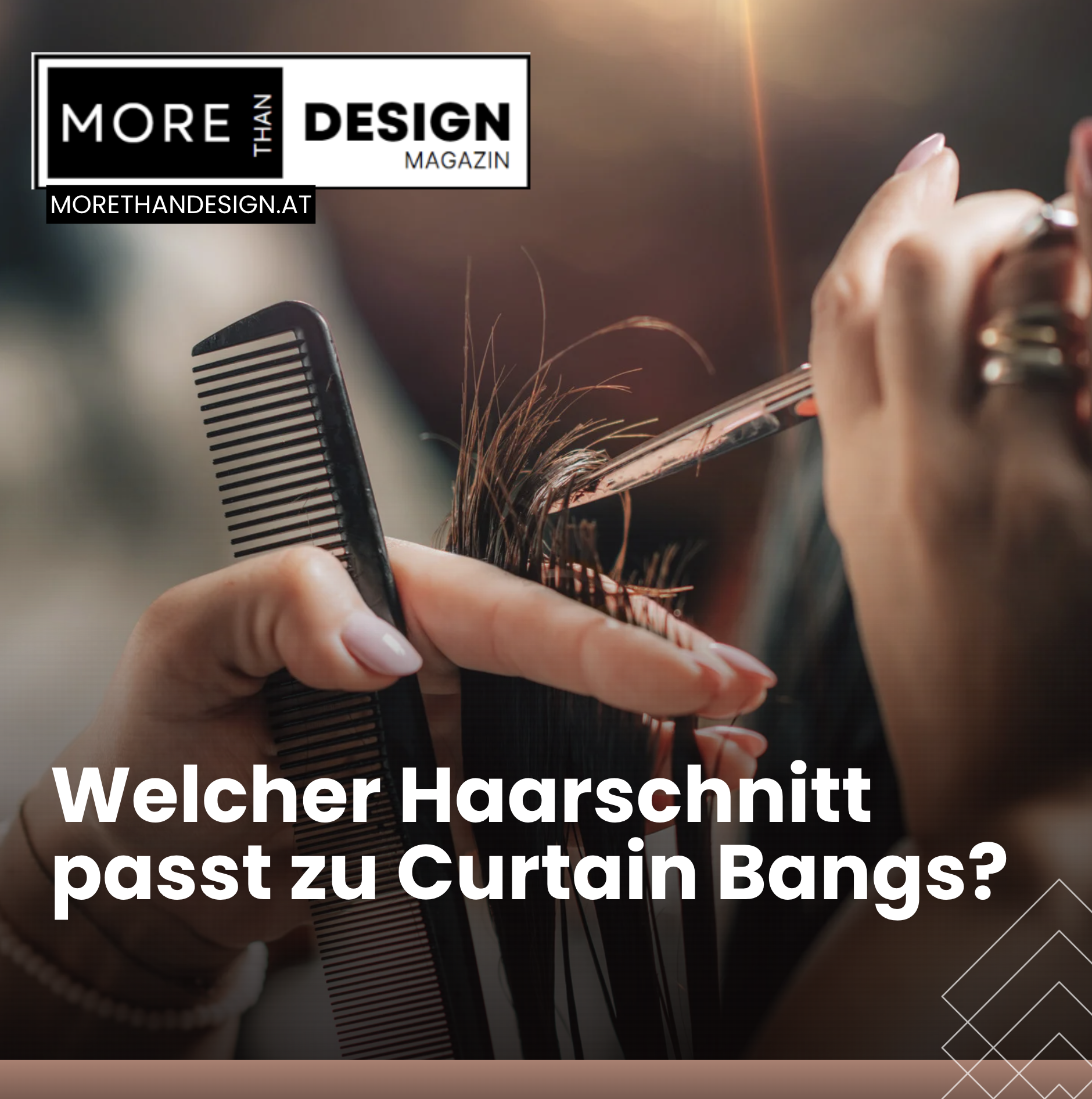 Welcher Haarschnitt passt zu Curtain Bangs?