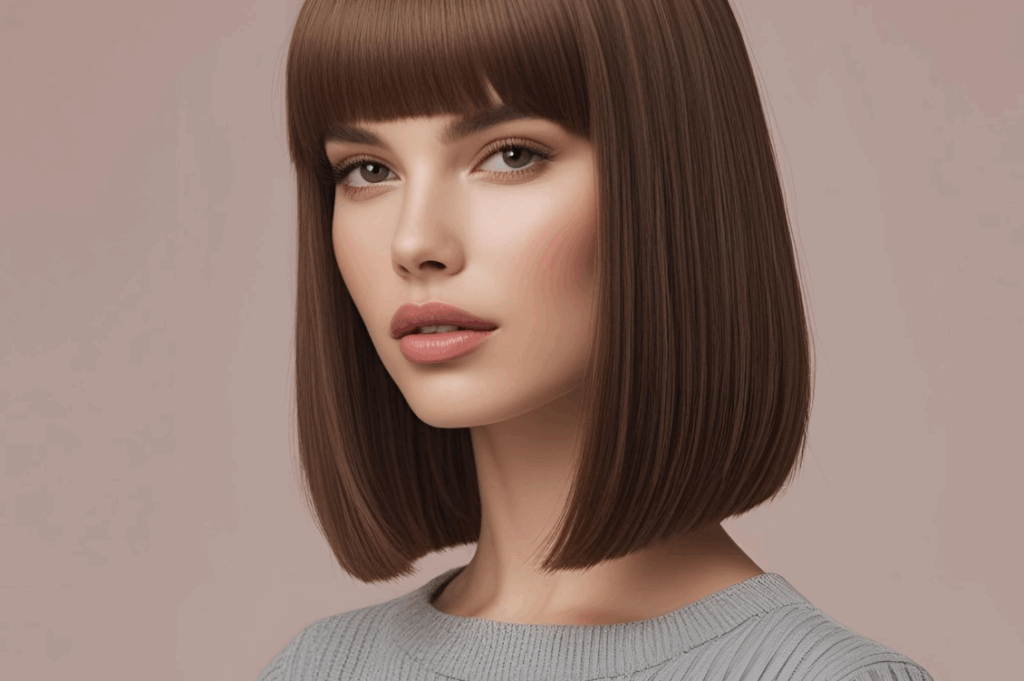 Blunt Bob – Die Trendfrisur 2025 mit klarer Linie und Schnitt