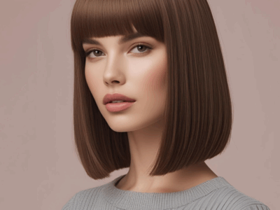Blunt Bob – Die Trendfrisur 2025 mit klarer Linie und Schnitt
