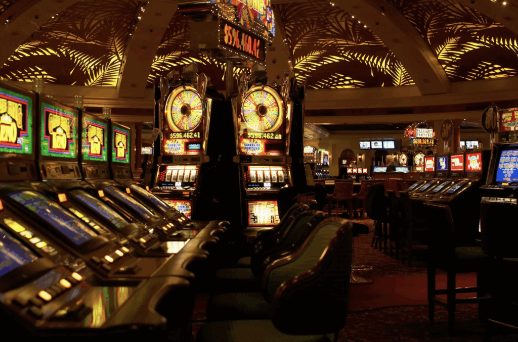 Innenarchitektur für Glücksspielfans