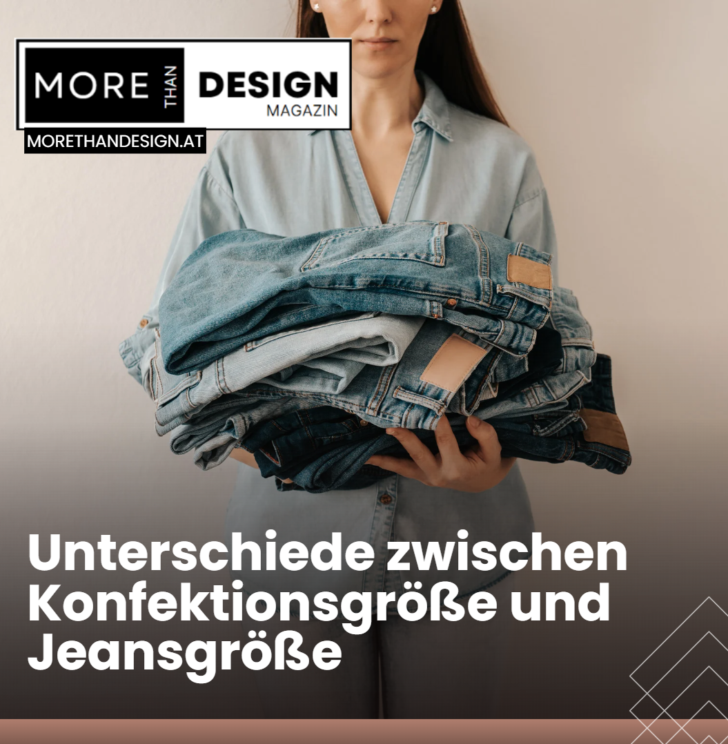 Jeans Größen umrechnen Unterschiede zwischen Konfektionsgröße und Jeansgröße