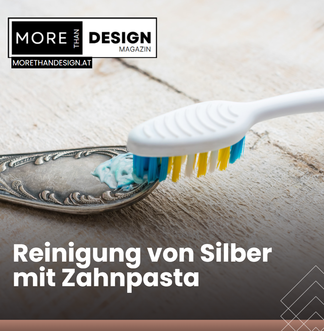 Reinigung von Silber mit Zahnpasta