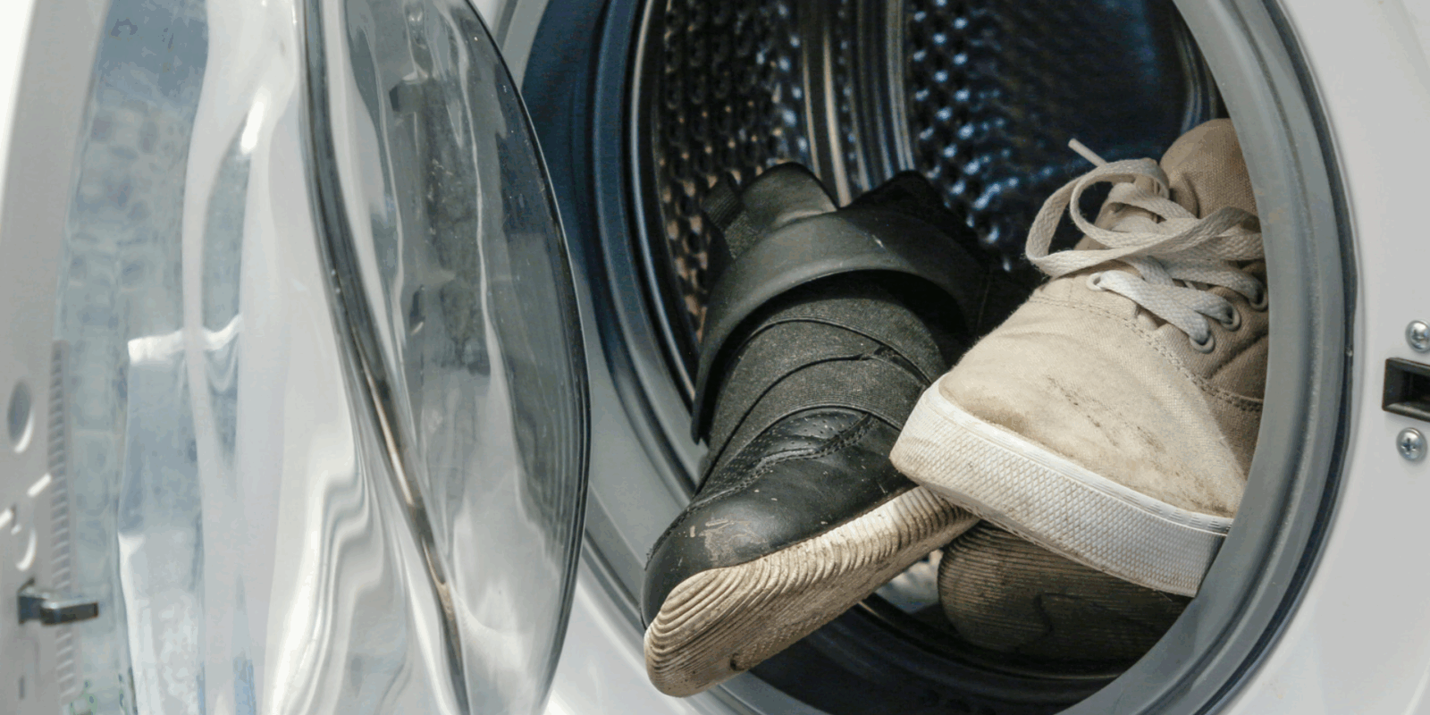 Schuhe in der Waschmaschine waschen und richtig pflegen