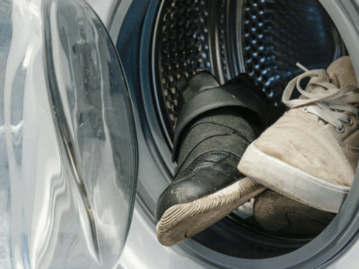 Schuhe in der Waschmaschine waschen und richtig pflegen