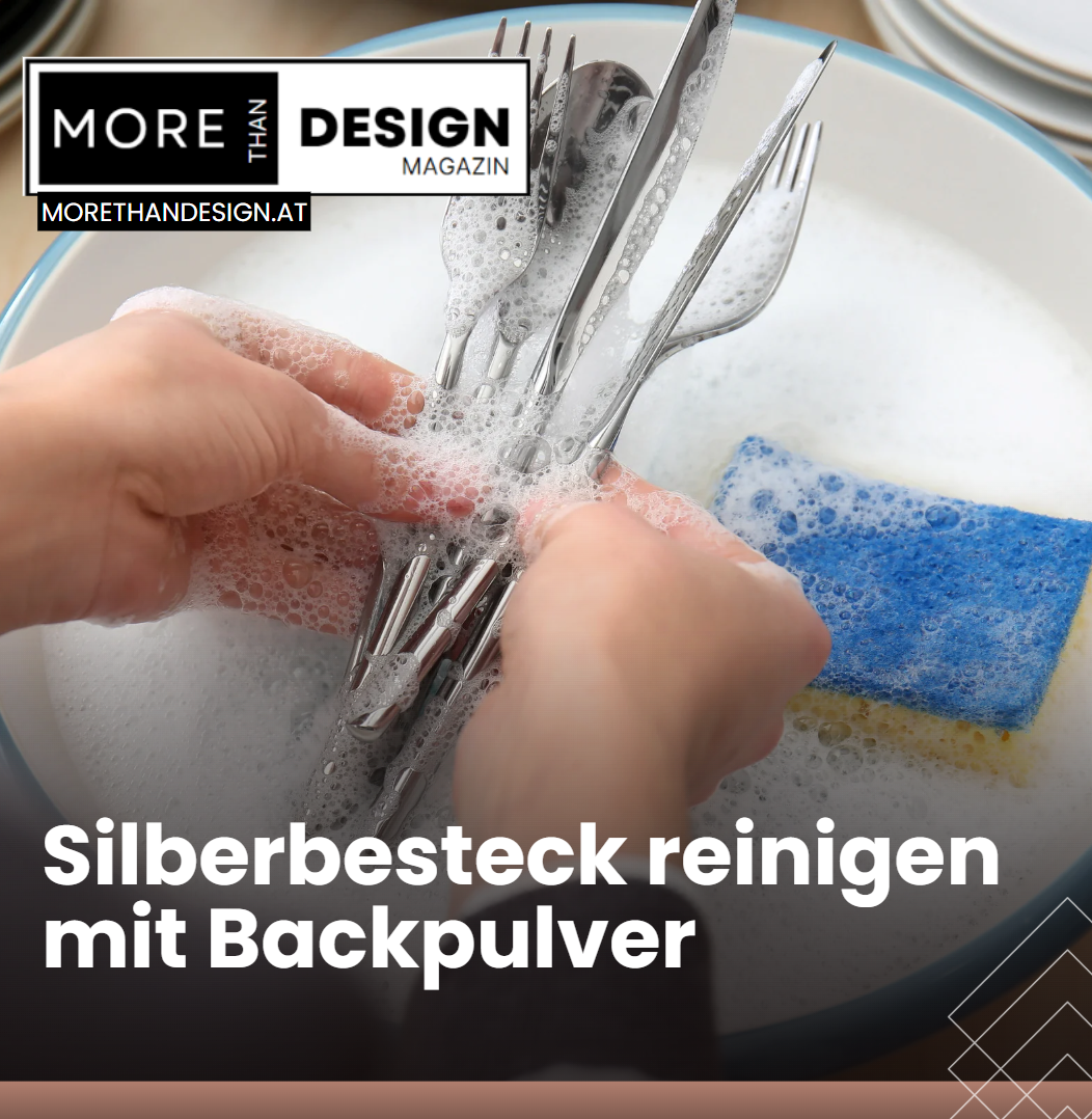 Silberbesteck reinigen mit Backpulver