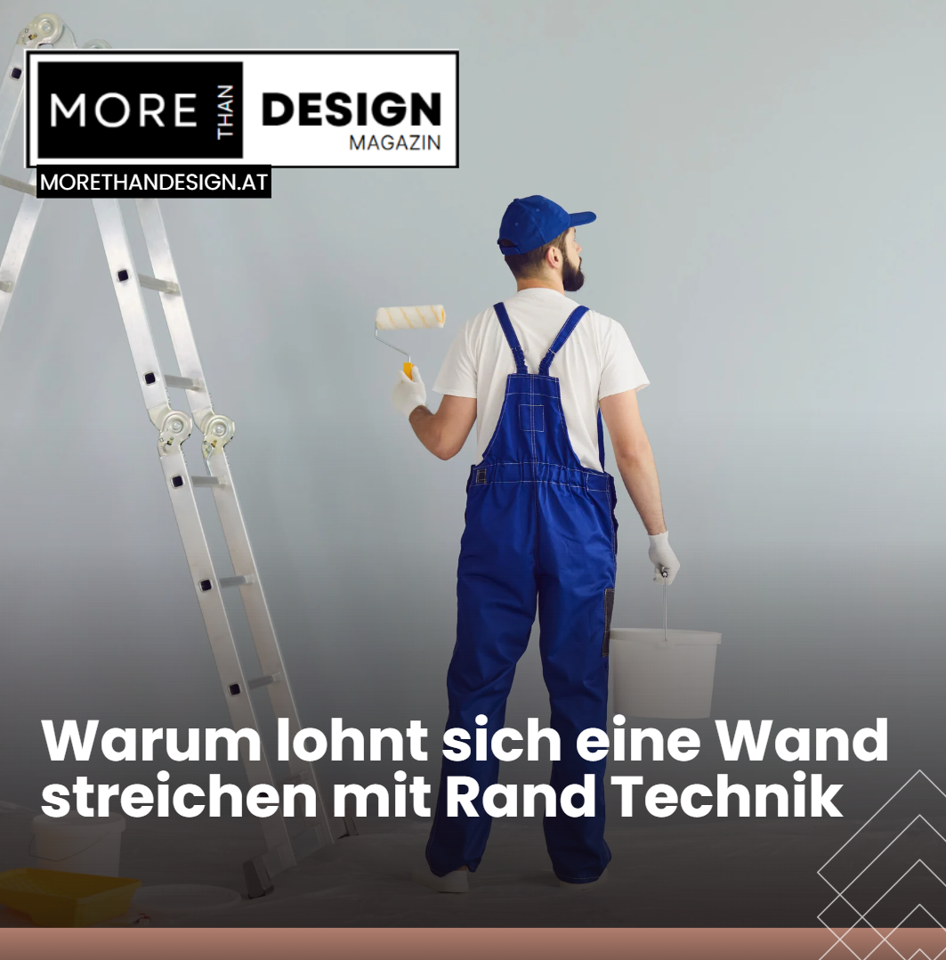 Warum lohnt sich eine Wand streichen mit Rand Technik