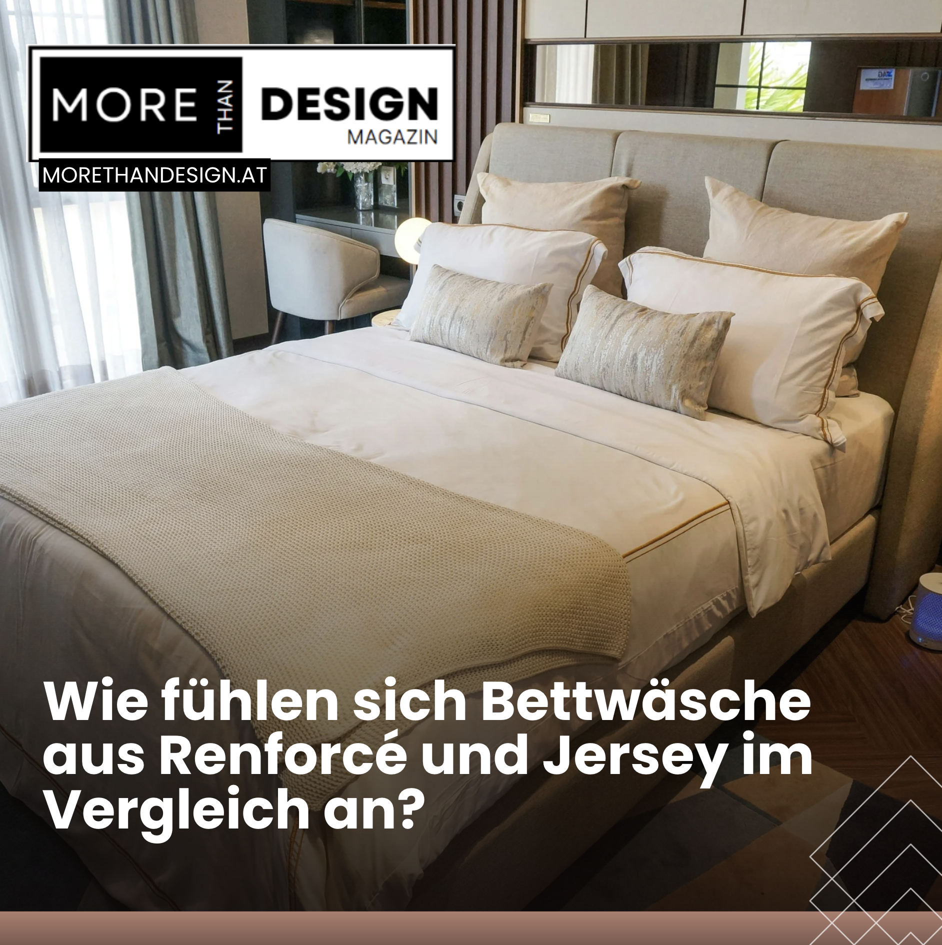 Wie fühlen sich Bettwäsche aus Renforcé und Jersey im Vergleich an? Wie fühlen sich Bettwäsche aus Renforcé und Jersey im Vergleich an?