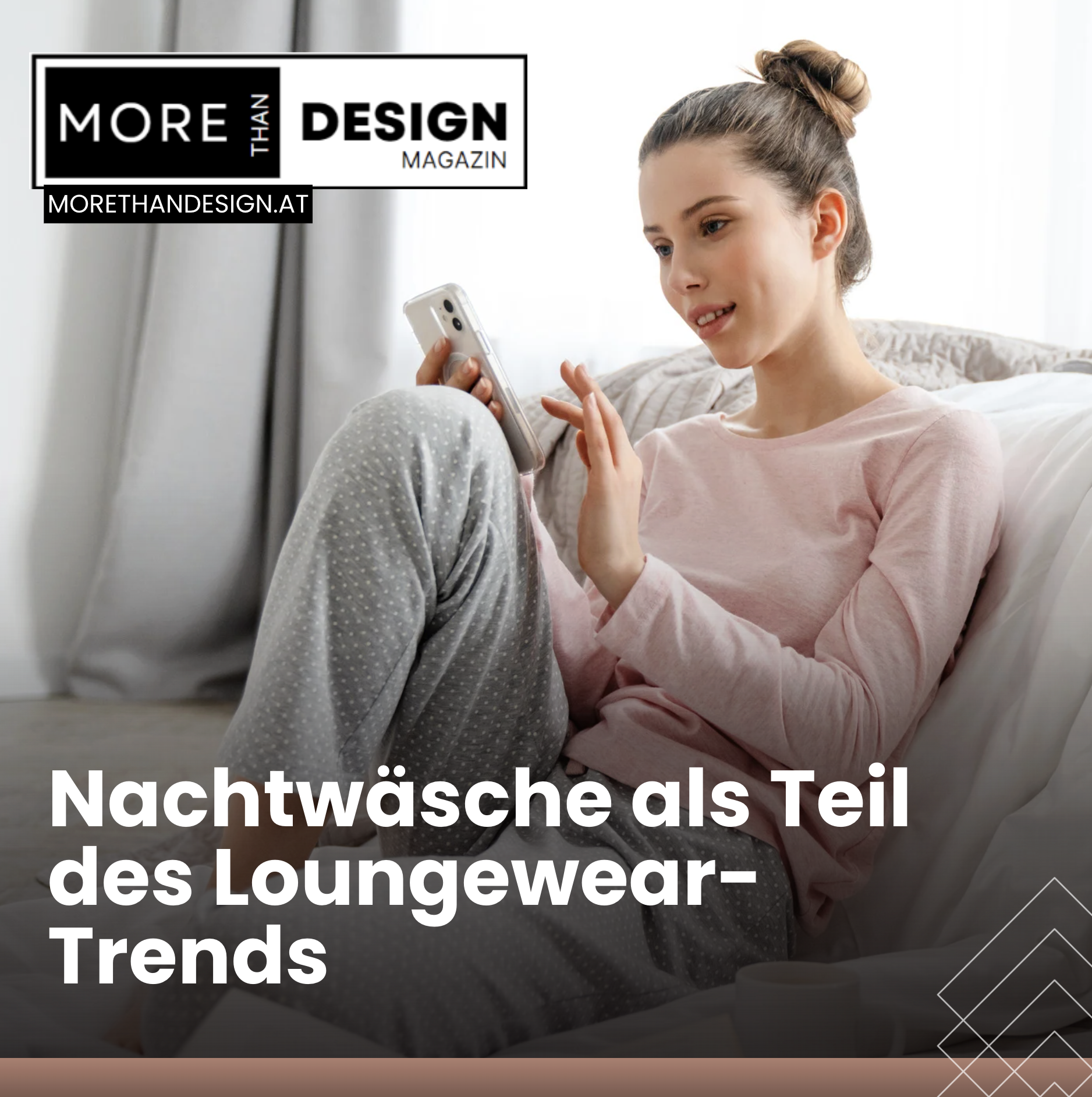 Nachtwäsche als Teil des Loungewear-Trends