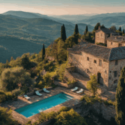 Luxusvillen in Italien