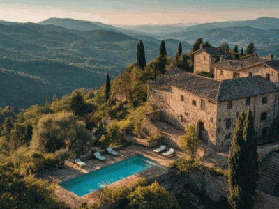 Luxusvillen in Italien