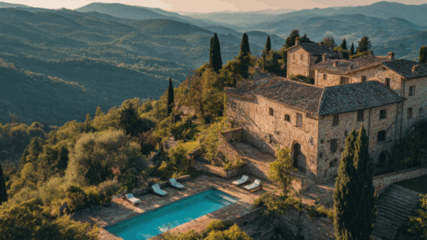 Luxusvillen in Italien