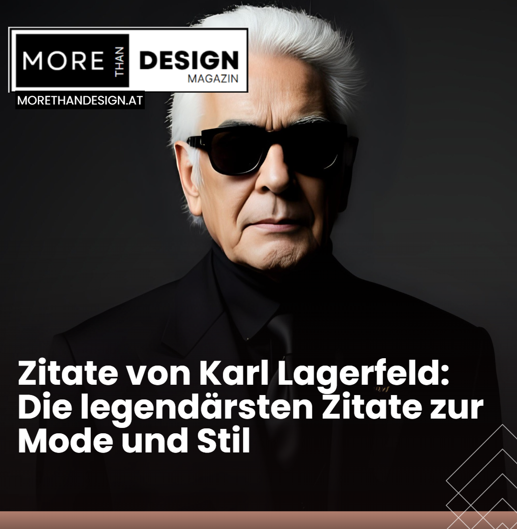 Zitate von Karl Lagerfeld Die legendärsten Zitate zur Mode und Stil