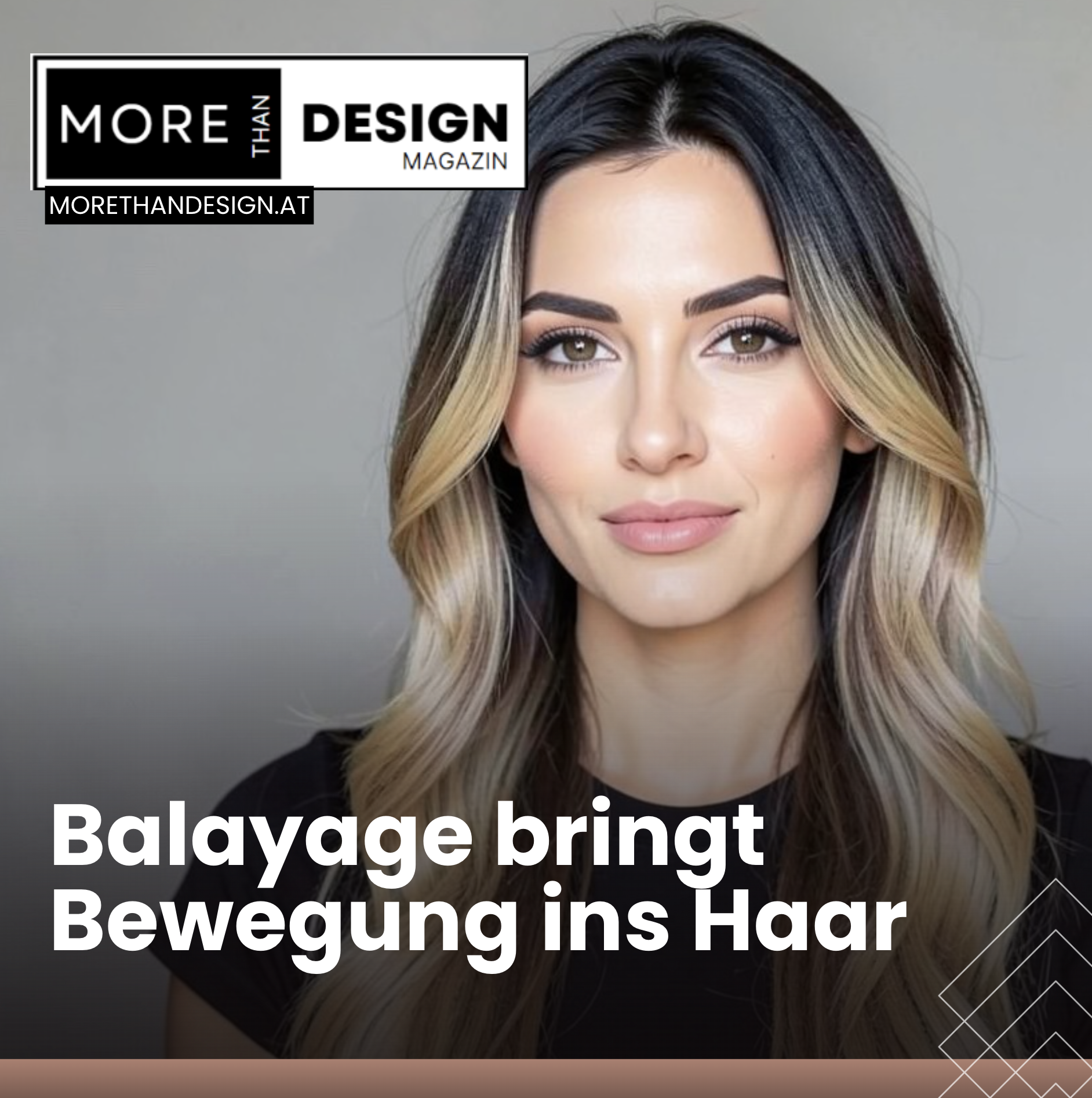 Dunkle Haare mit Highlights Balayage Dunkle Haare mit Highlights Balayage