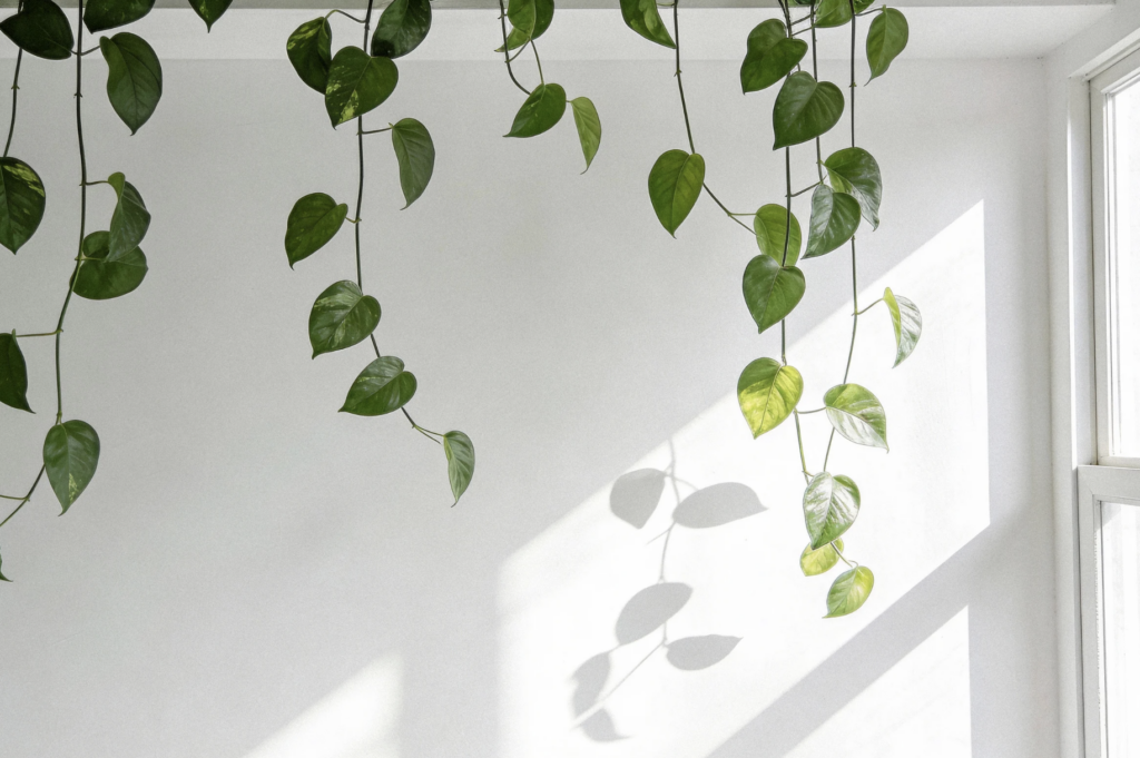 Kletterpflanze für drinnen