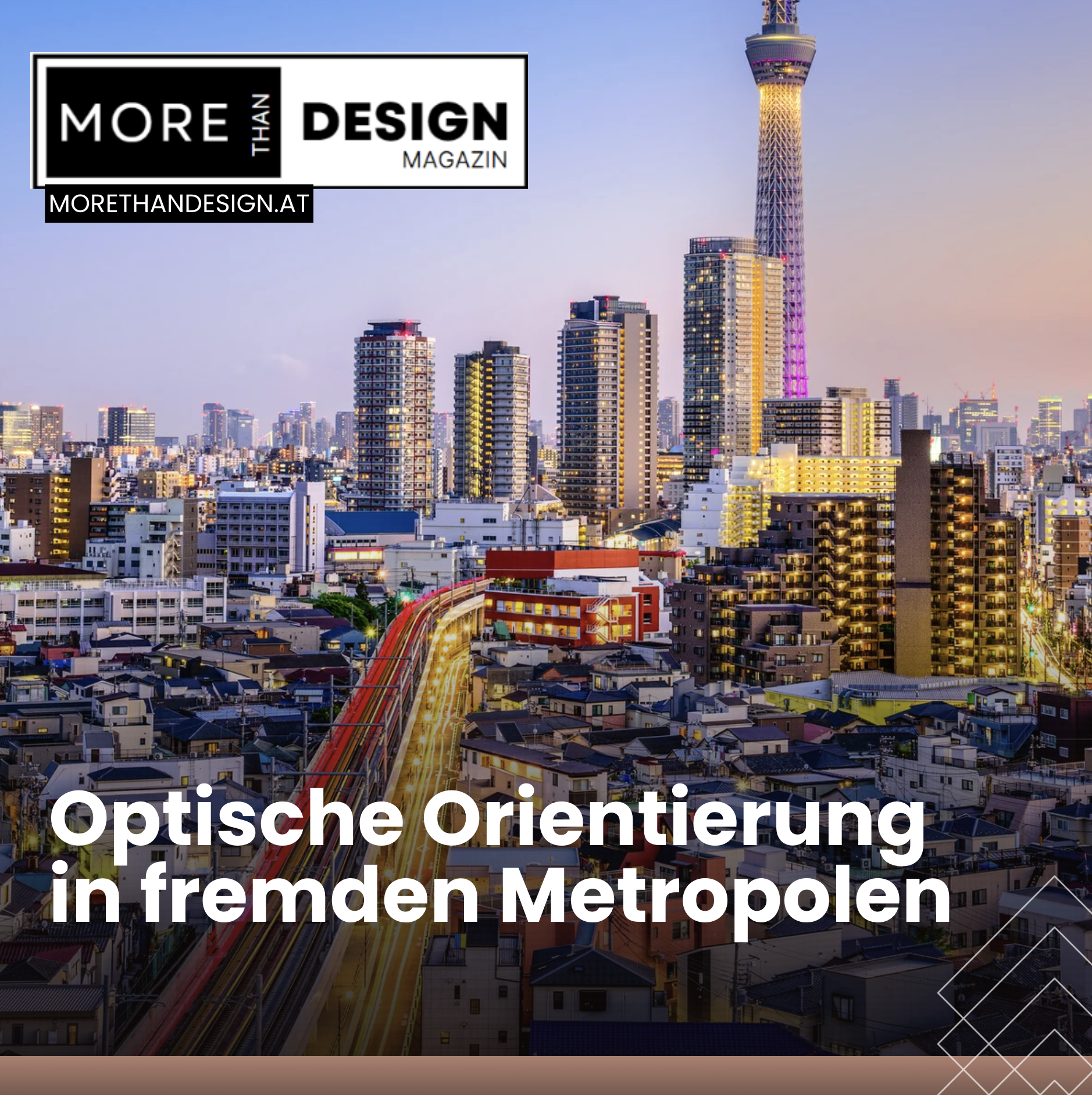 Optische Orientierung in fremden Metropolen Optische Orientierung in fremden Metropolen