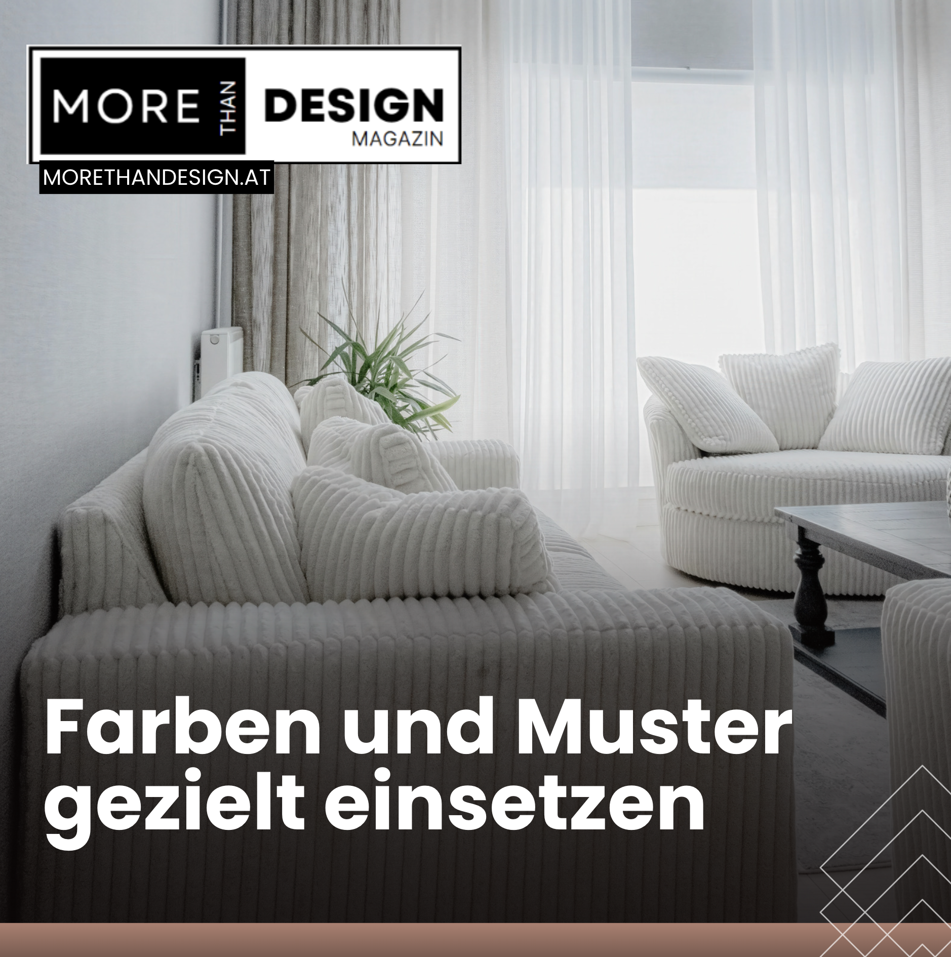 Welche Vorhänge im Wohnzimmer: Farben und Muster gezielt einsetzen Welche Vorhänge im Wohnzimmer: Farben und Muster gezielt einsetzen