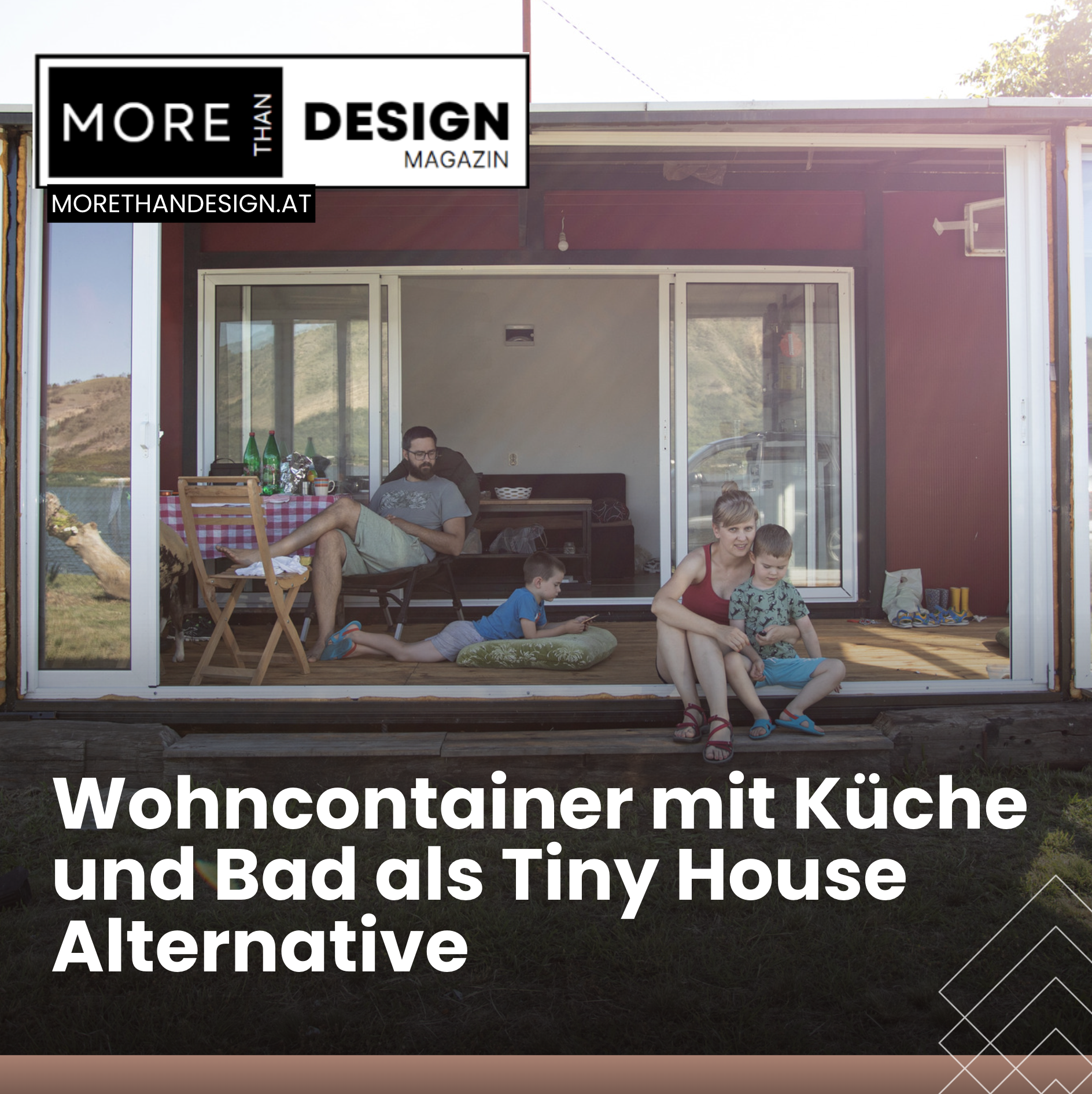 Wohncontainer mit Küche und Bad als Tiny House Alternative Wohncontainer mit Küche und Bad als Tiny House Alternative