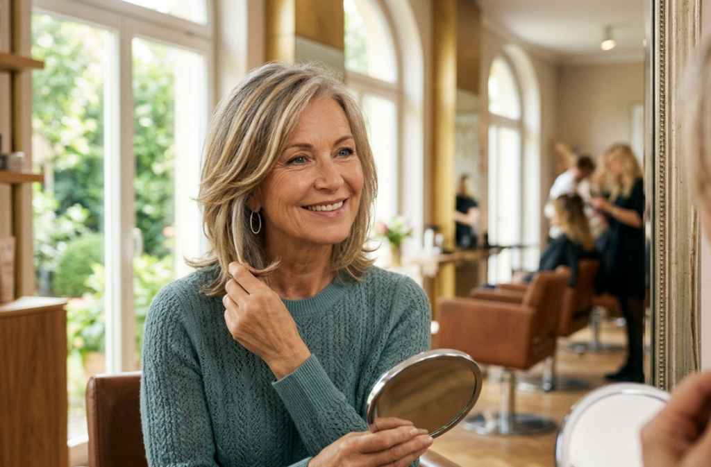 Frisuren halblang gestuft ab 60