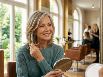 Frisuren halblang gestuft ab 60