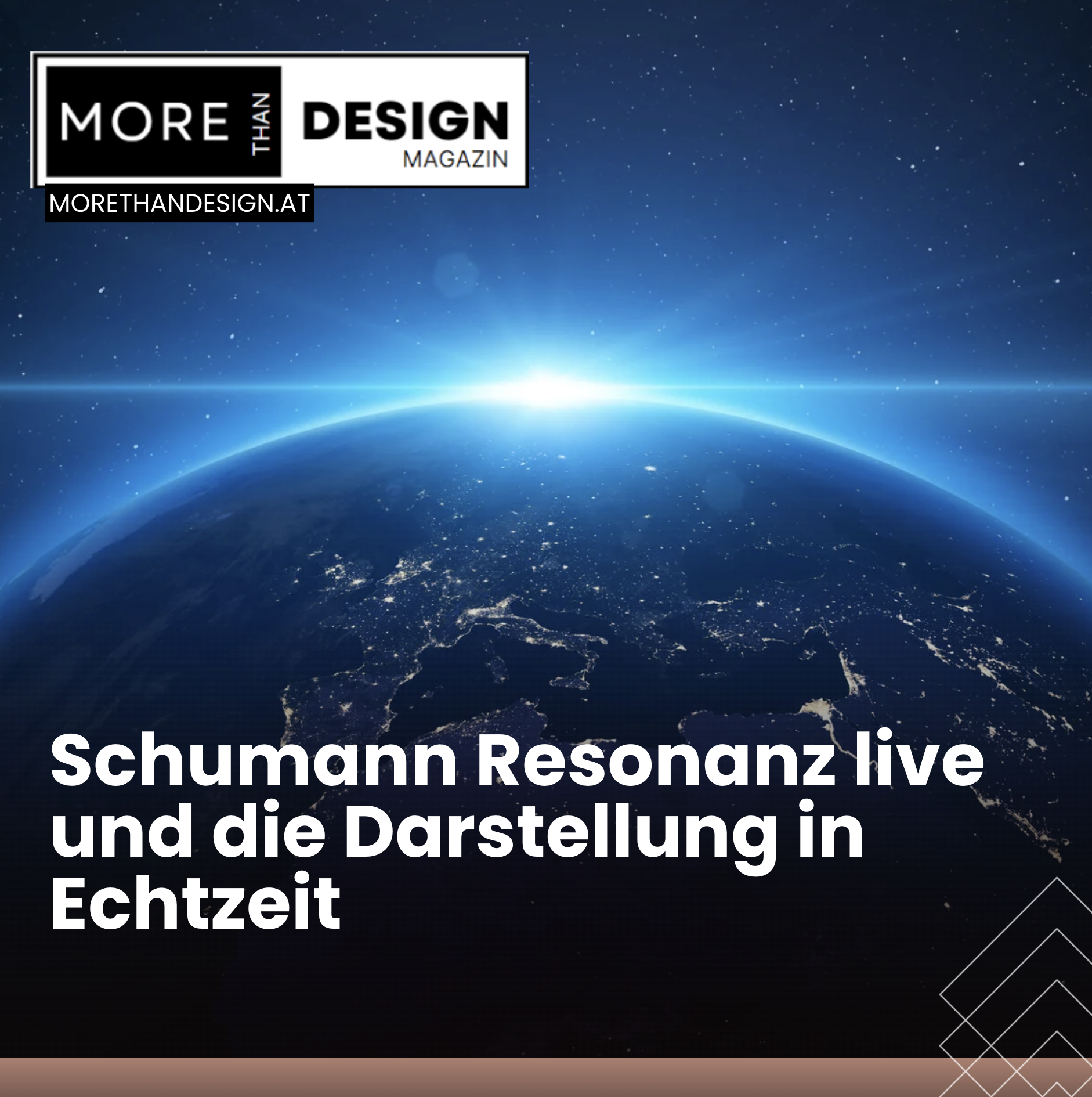 Schumann Resonanz live und die Darstellung in Echtzeit