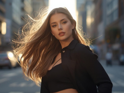 leichter stufenschnitt lange haare