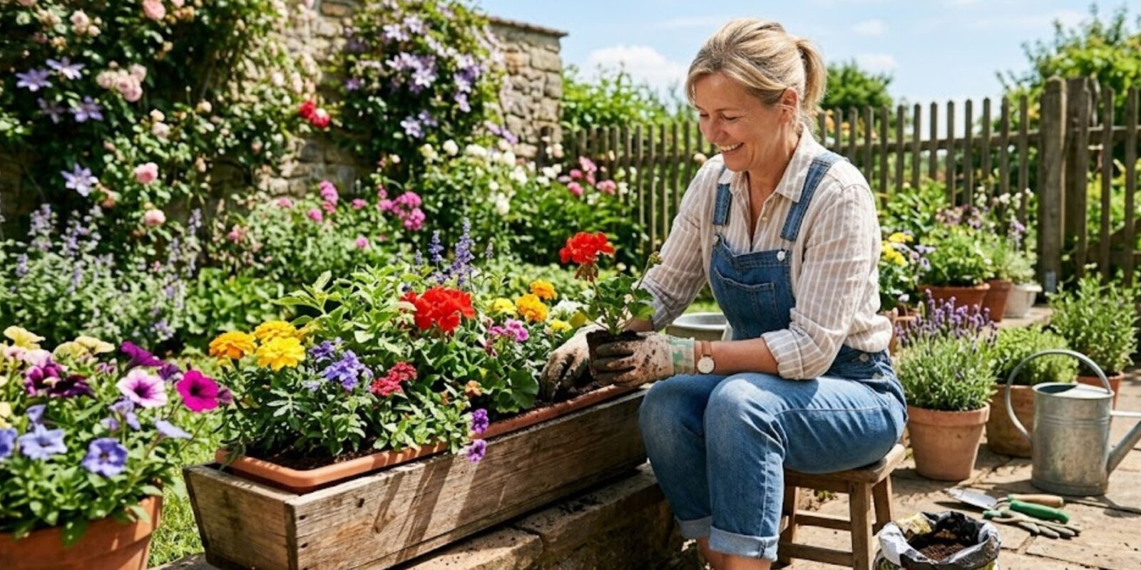 Sonnige Blumenkästen bepflanzen in pralle Sonne Die besten Strategien für eine dauerhafte Blütenpracht