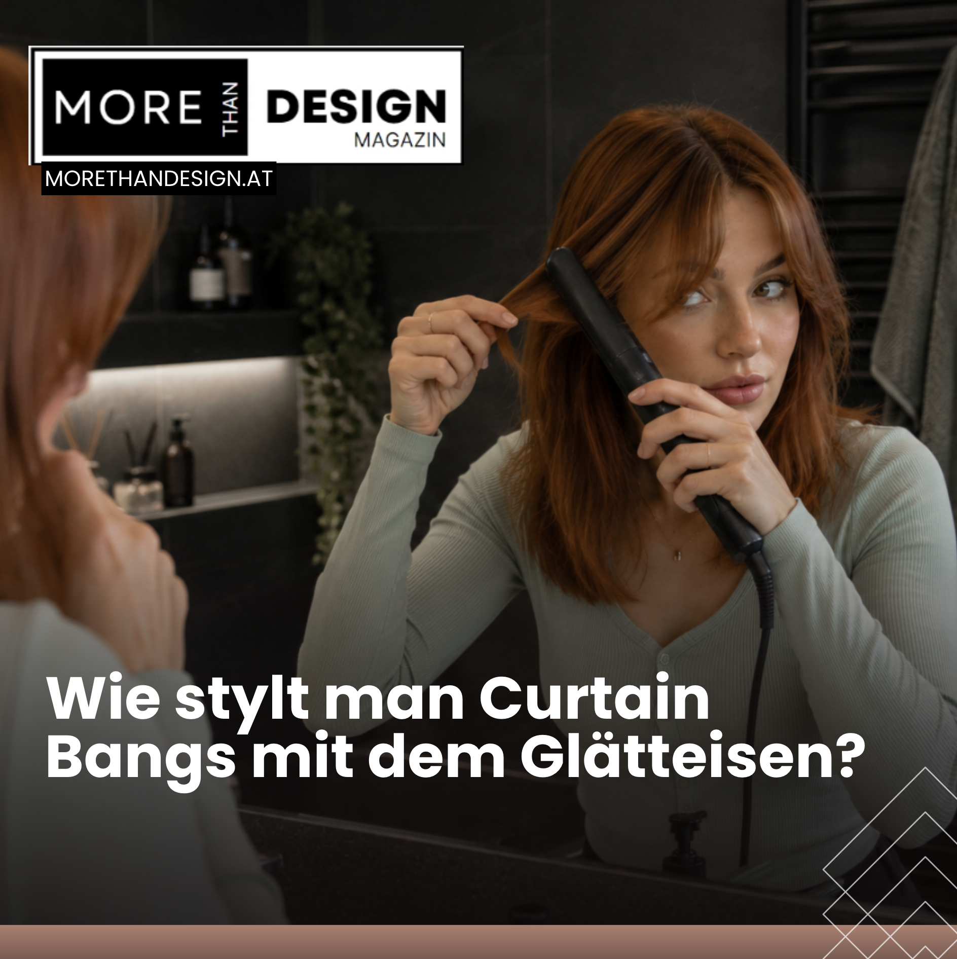 Wie stylt man Curtain Bangs mit dem Glätteisen? Wie stylt man Curtain Bangs mit dem Glätteisen?