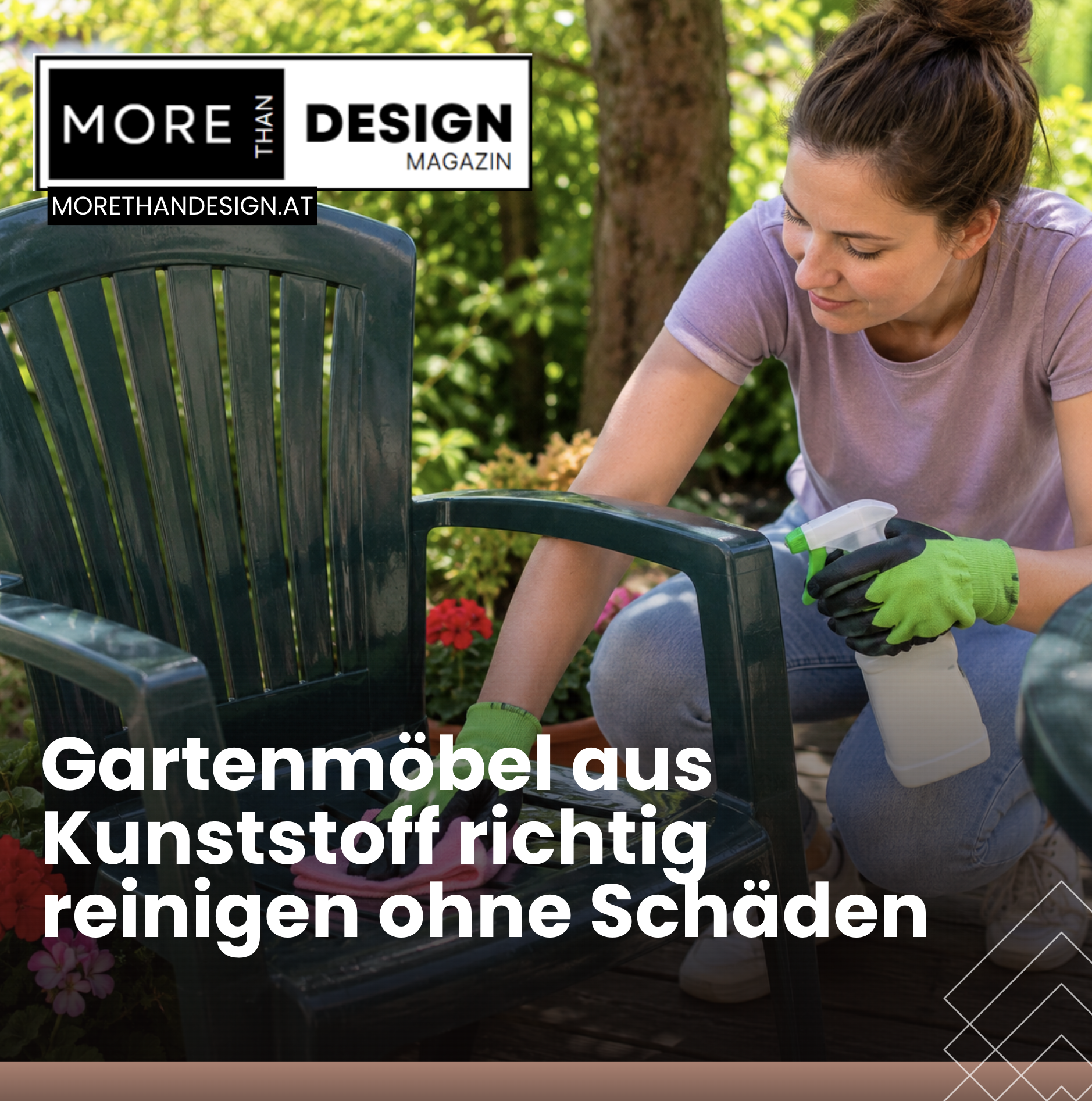 Gartenmöbel aus Kunststoff richtig reinigen ohne Schäden Gartenmöbel aus Kunststoff richtig reinigen ohne Schäden