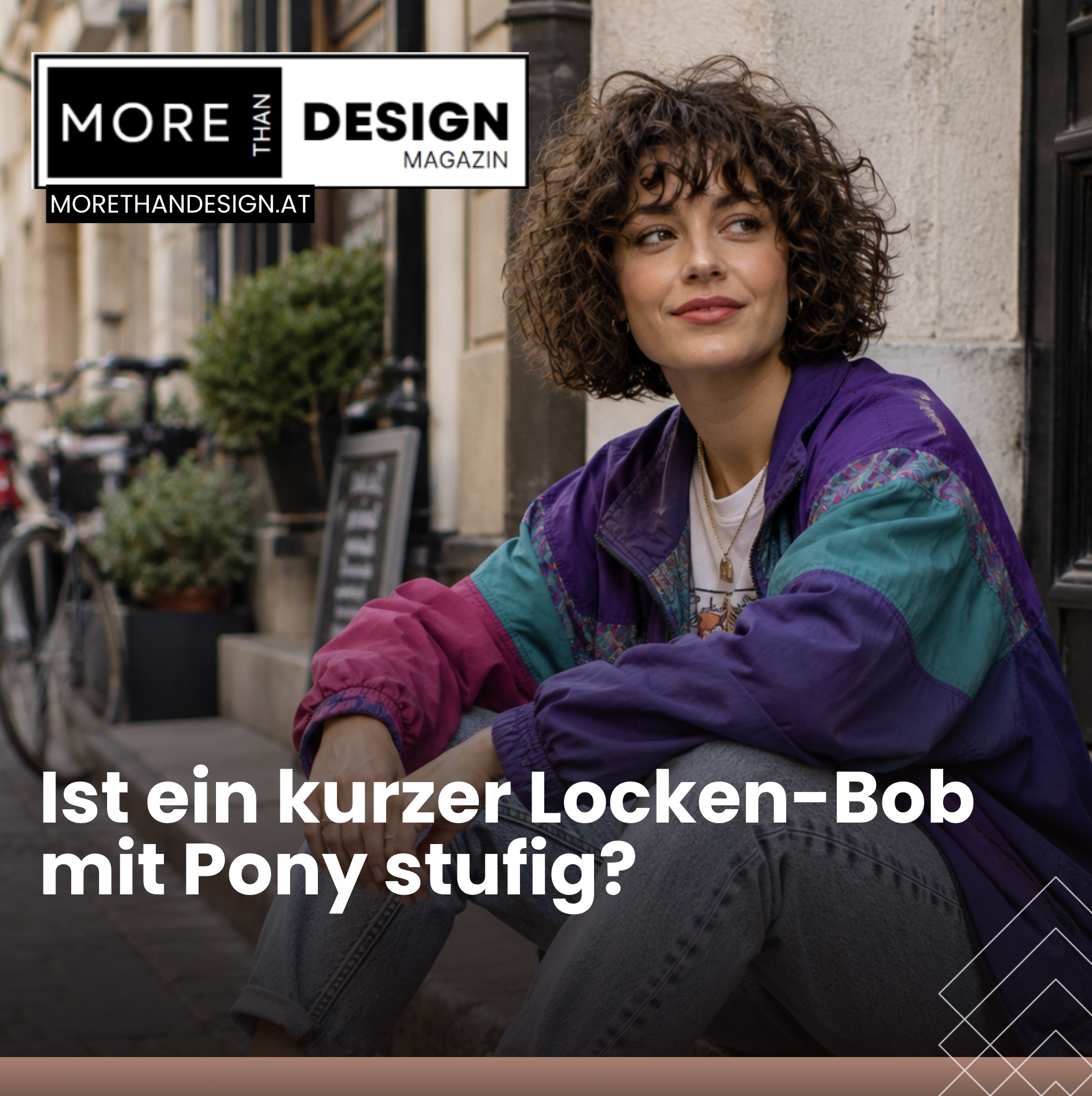 Ist ein kurzer Locken-Bob mit Pony stufig? Ist ein kurzer Locken-Bob mit Pony stufig?