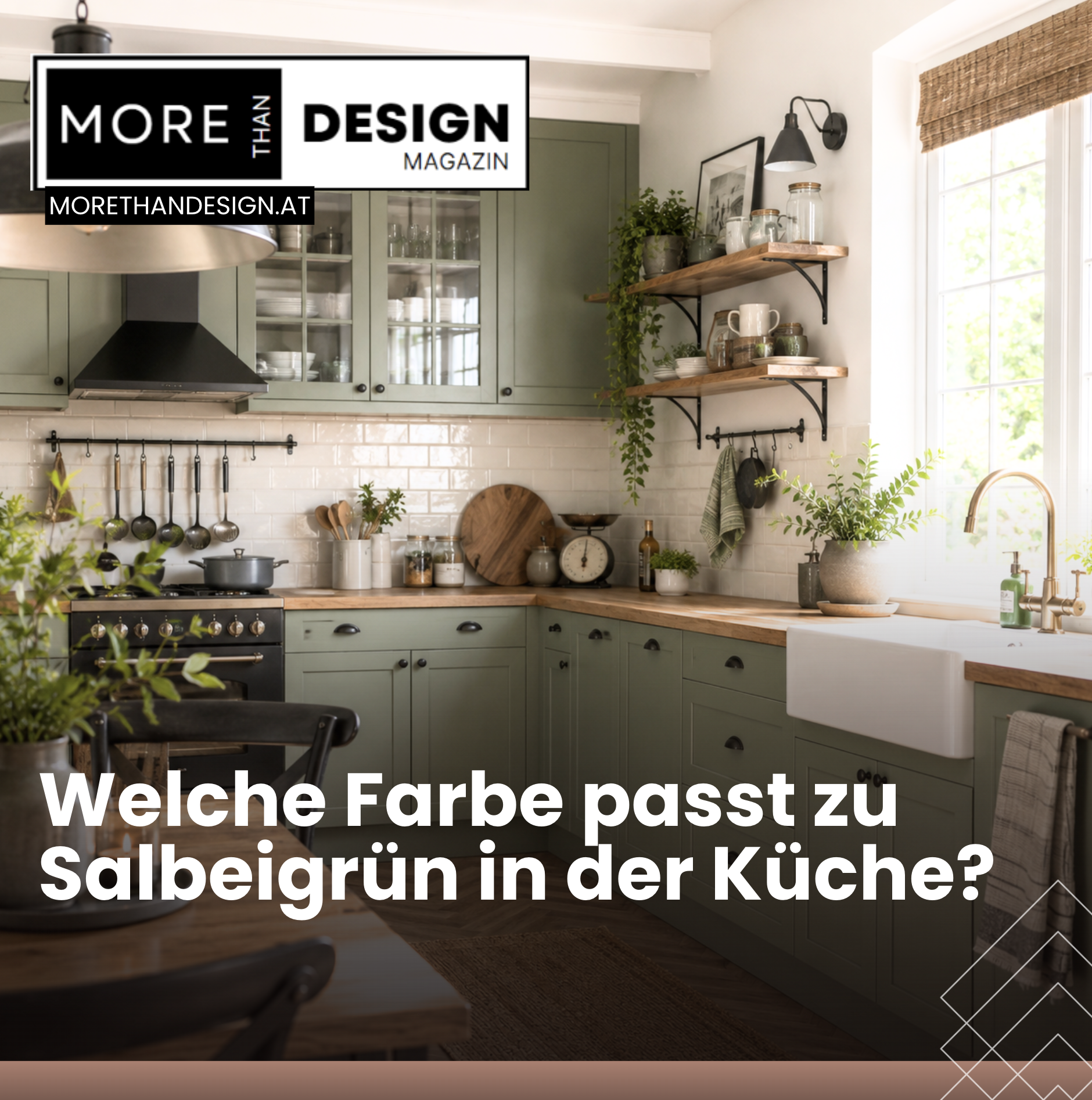 Welche Farbe passt zu Salbeigrün in der Küche? Welche Farbe passt zu Salbeigrün in der Küche?