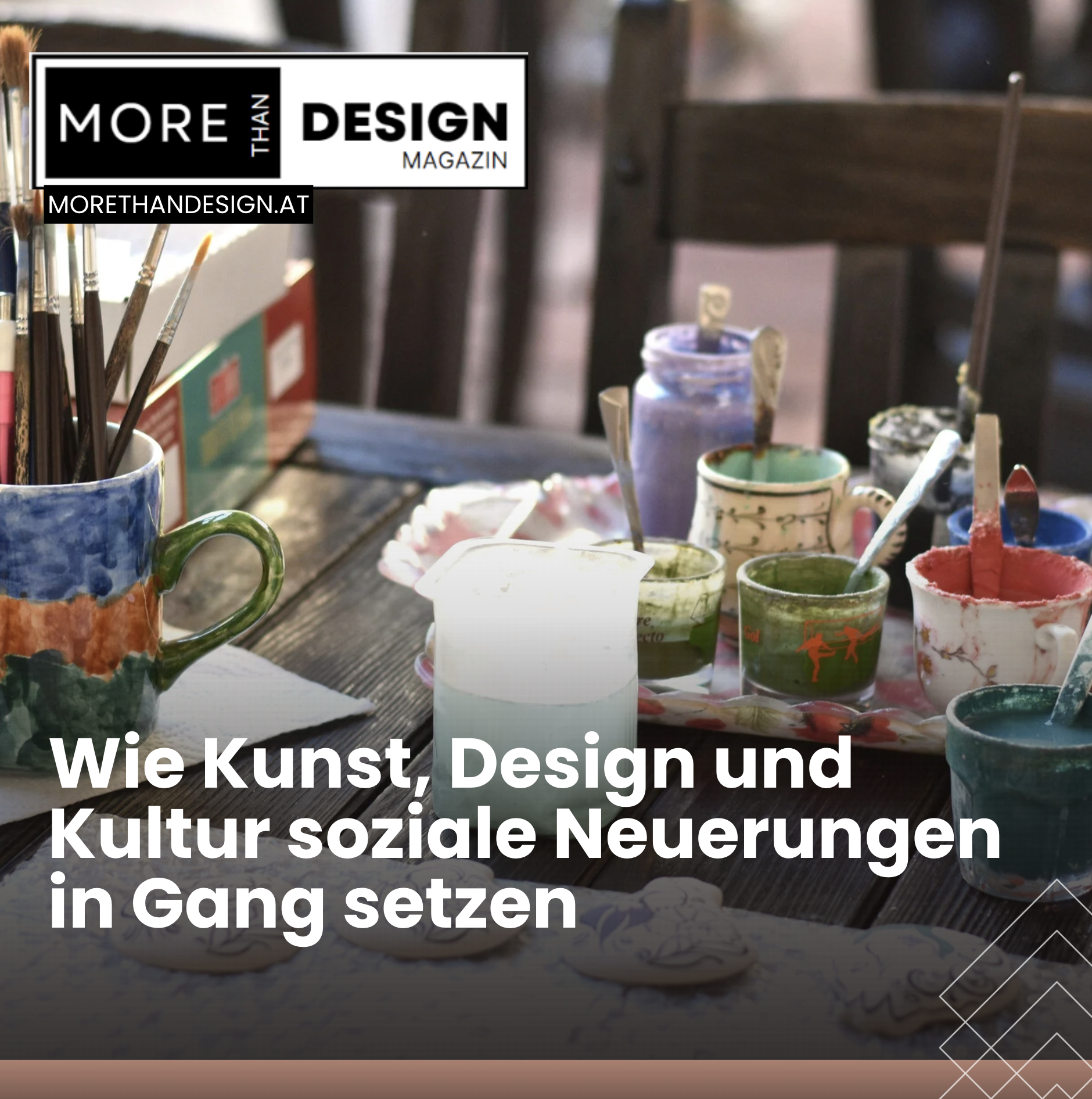 Wie Kunst, Design und Kultur soziale Neuerungen in Gang setzen Wie Kunst, Design und Kultur soziale Neuerungen in Gang setzen