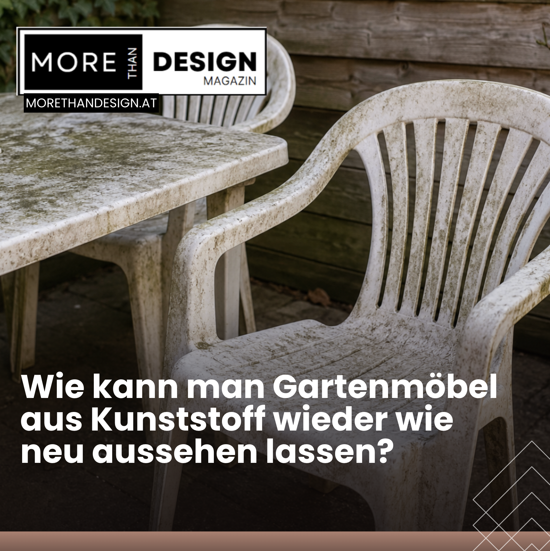 Wie kann man Gartenmöbel aus Kunststoff wieder wie neu aussehen lassen? Wie kann man Gartenmöbel aus Kunststoff wieder wie neu aussehen lassen?
