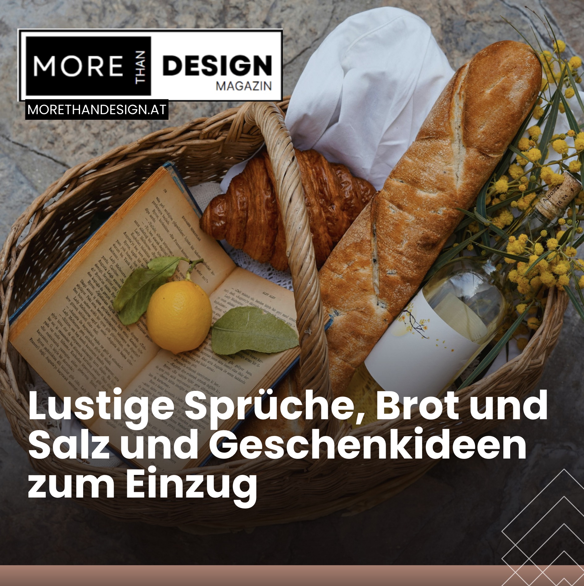 Lustige Sprüche, Brot und Salz und Geschenkideen zum Einzug Lustige Sprüche, Brot und Salz und Geschenkideen zum Einzug