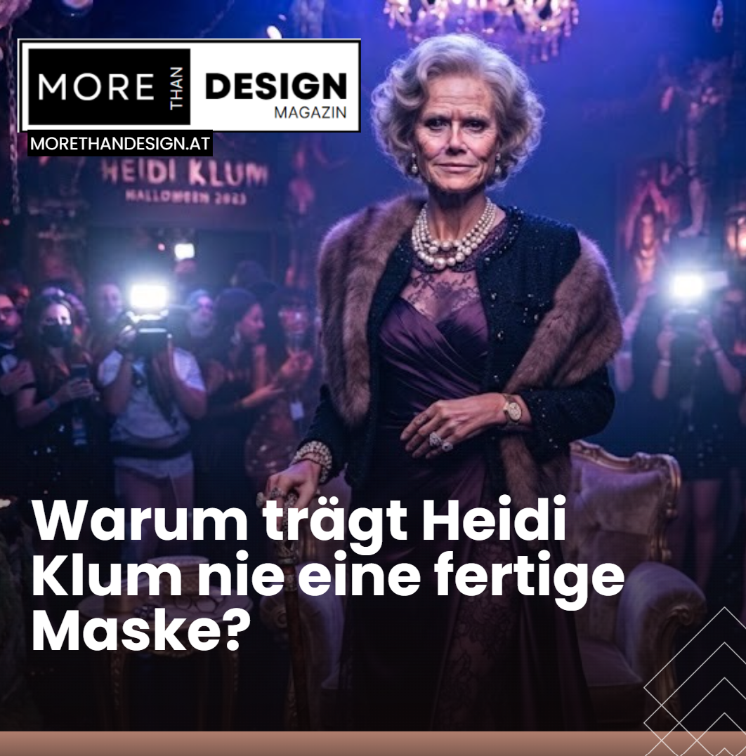 Warum trägt Heidi Klum nie eine fertige Maske Warum trägt Heidi Klum nie eine fertige Maske